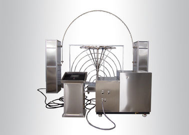 IPX3 IPX4 Splash Water Test Chamber / Lab Testing Equipment With Oscillating