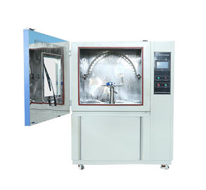 380V 50Hz Environmental Testing Equipment IEC60529 IPX3 IPX4 Rainfall Test Lab Equipment