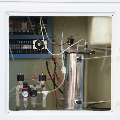 Climatic Glass Fiber Salt Spray Corrosion Test Chamber Continuous Salt Spray Booth