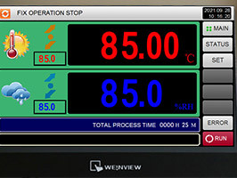 1 ℃ / Min 50L Small Relative Humidity Chamber LCD Touch Screen