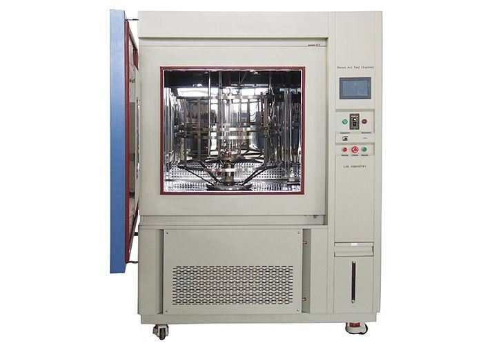 380V 50Hz Xenon Weathering Test Chamber 280nm - 800nm Bandwidth With Safety Protection