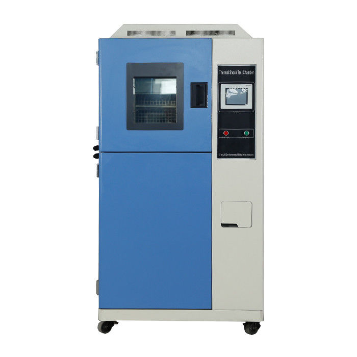 -75℃ 220℃ Thermal Cycling Chamber Programmable 2 Zone Thermal Shock Chamber