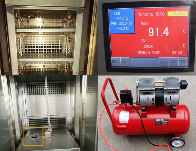 Environmental Cooling Temperature Cycling Oven High Stability 3 Year