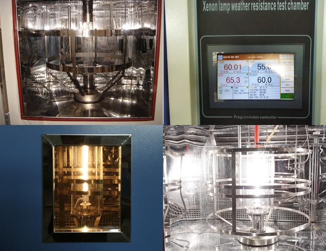 Automatic Water Supply Xenon Arc Weatherometer Instruments Easy Operation