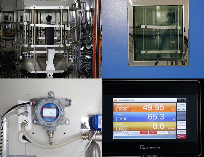 Programmable laboratory test chamber Ozone Test Accelerated Aging Tester